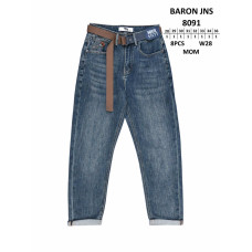 Baron Мом джинси іржавого кольору Mom fit 28-36 8091