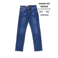Baron Класичні джинси синього кольору Classic fit 32-40 9583