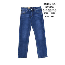 Baron Класичні джинси синього кольору Classic fit 34-44 9586