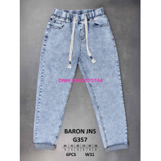 Baron Мом джинси блакитного кольору Mom fit 30-36 357