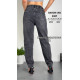 Baron Мом джинси пояс резинка сірого кольору стрейчеві Mom fit 31-38 387