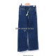 Baron Wide leg джинси широкі синього кольору 22-27 235