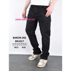 Baron Звужені джинси чорного кольору стрейч весна Slim fit 32-42 1017