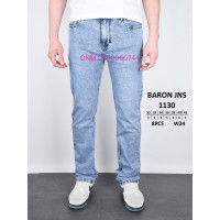 Baron Класичні джинси блакитного кольору Classic fit 32-42 1130