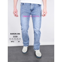 Baron Класичні джинси блакитного кольору Classic fit 32-38 1133