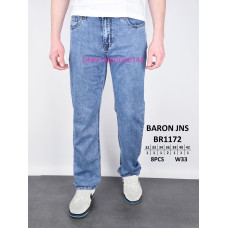 Baron Класичні джинси блакитного кольору Classic fit 32-42 1172