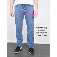 Baron Класичні джинси блакитного кольору Classic fit 32-42 1175