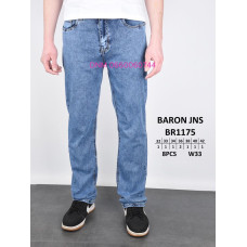 Baron Класичні джинси блакитного кольору Classic fit 32-42 1175