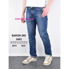 Baron Звужені джинси синього кольору стрейч весна Slim fit 28-36 1601