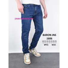 Baron Звужені джинси синього кольору стрейч весна Slim fit 30-38 1606