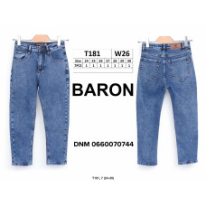 Baron Мом джинси для хлопчика блакитного кольору стрейч 24-30 181