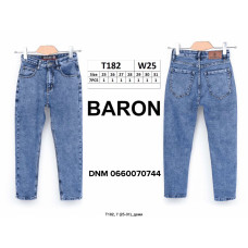 Baron Мом джинси для хлопчика блакитного кольору стрейч 25-31 182