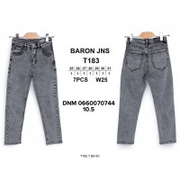 Baron Мом джинси сірого кольору Mom fit 25-31 183