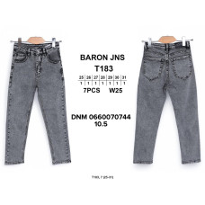 Baron Мом джинси сірого кольору Mom fit 25-31 183