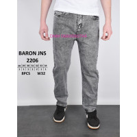 Baron Мом джинси сірого кольору Mom fit 28-34 2206