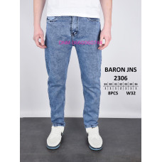 Baron Мом джинси блакитного кольору Mom fit 29-36 2306