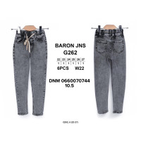 Baron Класичні джинси сірого кольору Classic fit 22-27 262
