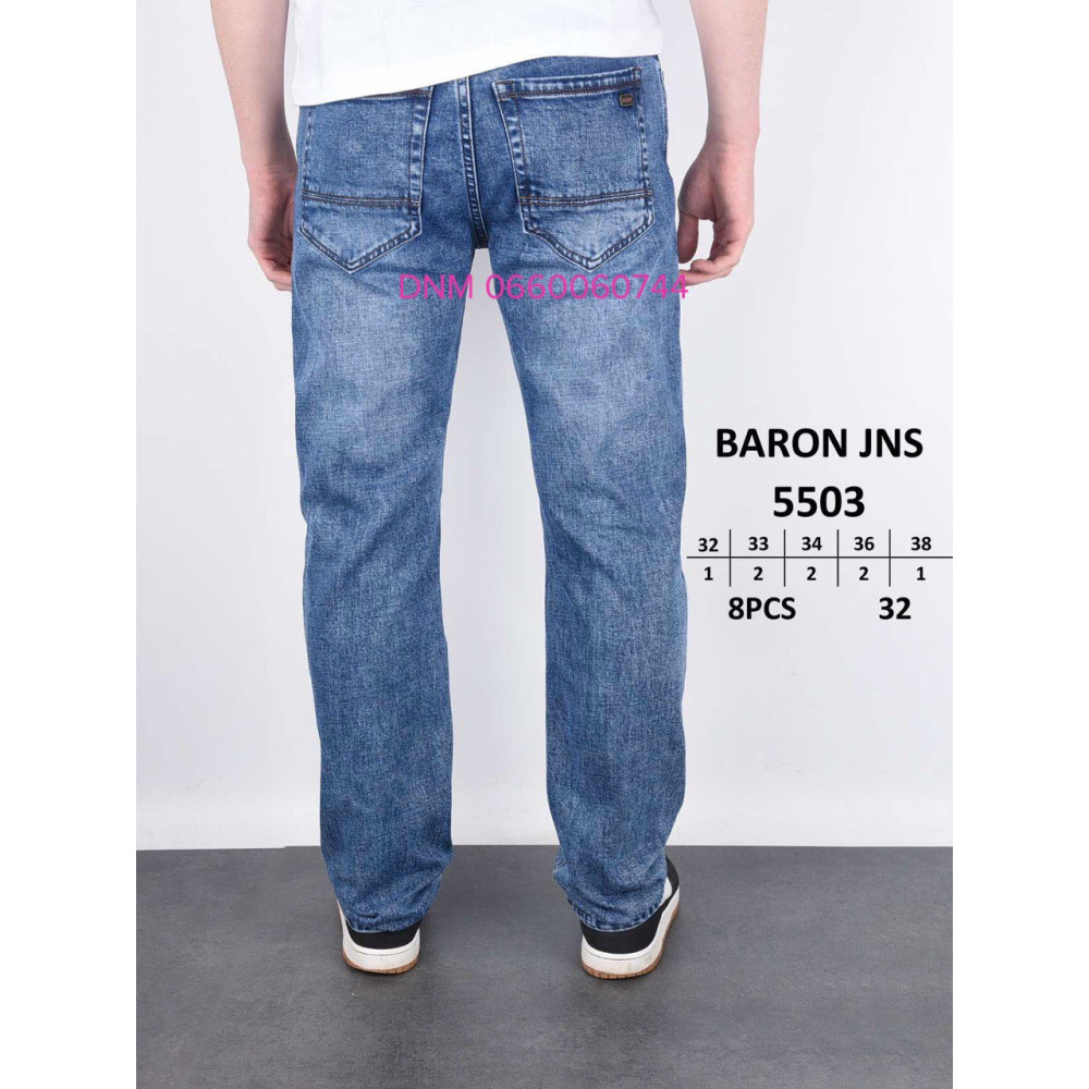 Baron Класичні джинси синього кольору Classic fit 32-38 5503