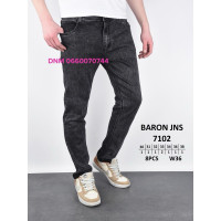 Baron Звужені джинси сірого кольору стрейч весна Slim fit 30-38 7102