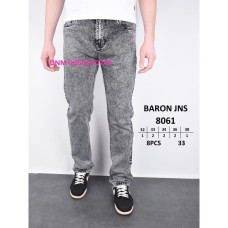 Baron Класичні джинси сірого кольору Classic fit 32-38 8061