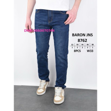 Baron Звужені джинси синього кольору стрейч весна Slim fit 32-38 8762