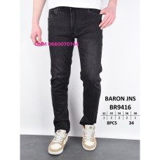 Baron Звужені джинси сірого кольору стрейч весна Slim fit 32-38 9416