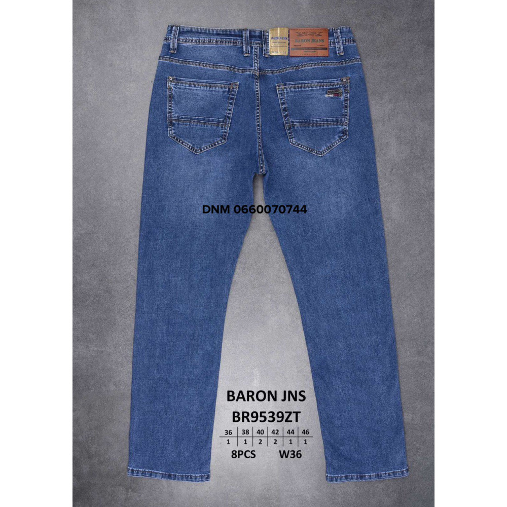 Baron Класичні джинси синього кольору Classic fit 36-46 9539