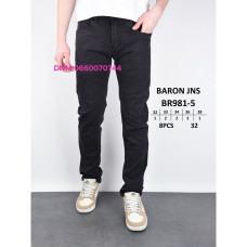 Baron Звужені джинси сірого кольору стрейч весна Slim fit 32-38 981-5