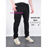 Baron Звужені джинси чорного кольору стрейч весна Slim fit 32-38 9812