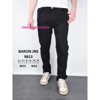 Baron Звужені джинси чорного кольору стрейч весна Slim fit 31-38 9813