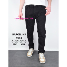 Baron Звужені джинси чорного кольору стрейч весна Slim fit 31-38 9813