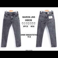 Baron Класичні джинси сірого кольору Classic fit 30-38 8039