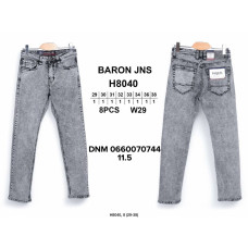 Baron Класичні джинси сірого кольору Classic fit 29-38 8040