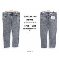 Baron Класичні джинси сірого кольору Classic fit 34-44 8046