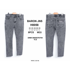 Baron Класичні джинси сірого кольору Classic fit 32-38 8058