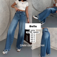 Bella Баггі джинси синього кольору Baggy 34-42 4656