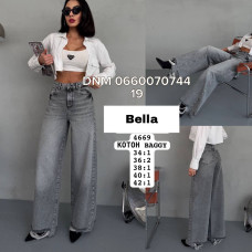 Bella Баггі джинси сірого кольору Baggy 34-42 4669