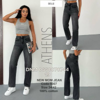 Bella Мом джинси сірого кольору Mom fit 34-42 5007