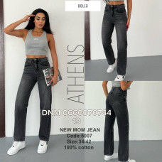 Bella Мом джинси сірого кольору Mom fit 34-42 5007