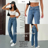 Bella Straight джинси синього кольору 32-40 5020