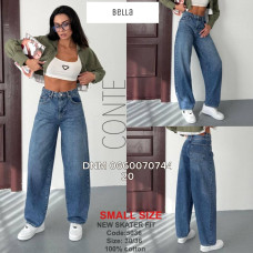 Bella Скейтер джинси синього кольору Skater 30-36 5036