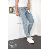 Blackzi Regular джинси блакитного кольору 30-38 5403-5