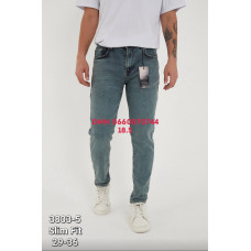 Sea lion Звужені джинси блакитного кольору стрейч Slim fit 29-36 3803-5