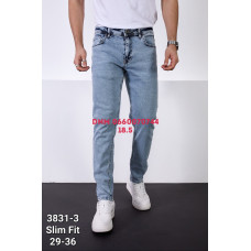 Sea lion Звужені джинси блакитного кольору стрейч Slim fit 29-36 3831-3