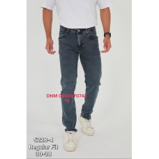Blackzi Regular джинси штанка по нозі сіро синього кольору стрейч 30-38 5228-4
