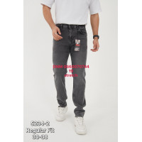 Blackzi Regular джинси сірого кольору штанка по нозі стрейч весна регуляр 30-38 5234-2