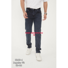 Blackzi Regular джинси штанка по нозі синього кольору стрейч регуляр 30-38 5265-4