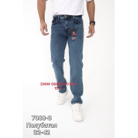 Blackzi Regular джинси штанка по нозі синього кольору стрейч 32-42 7088-3