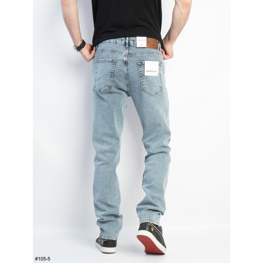 Brooklyn Класичні джинси блакитного кольору Classic fit 32-42 105-5