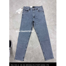 Brooklyn Мом джинси блакитного кольору Mom fit 28-36 764-105-5